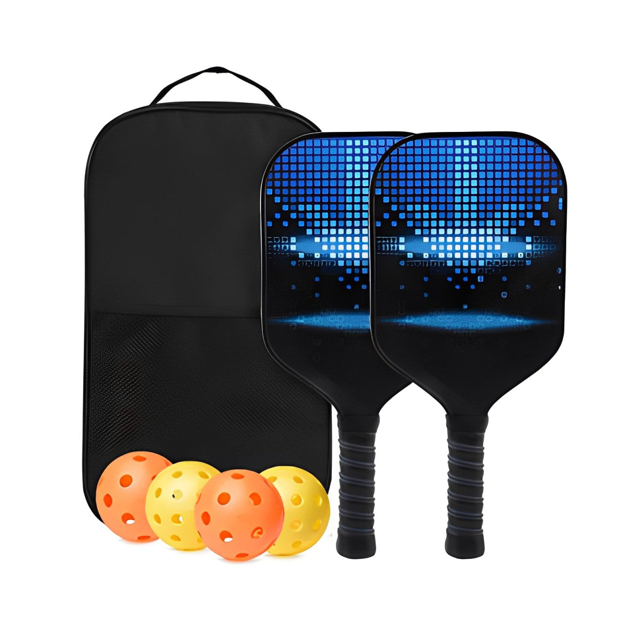 Pickleball Paddle Set with 4 balls