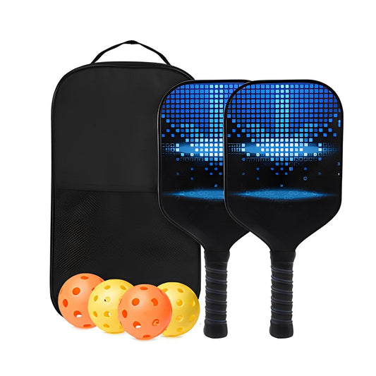 Pickleball Paddle Set with 4 balls